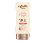Hawaiian Tropic 2x Zonnebrand Lotion Glowing Protection SPF 15 180 ml
