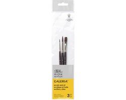 Winsor & Newton Galeria Acrylpenseel Set