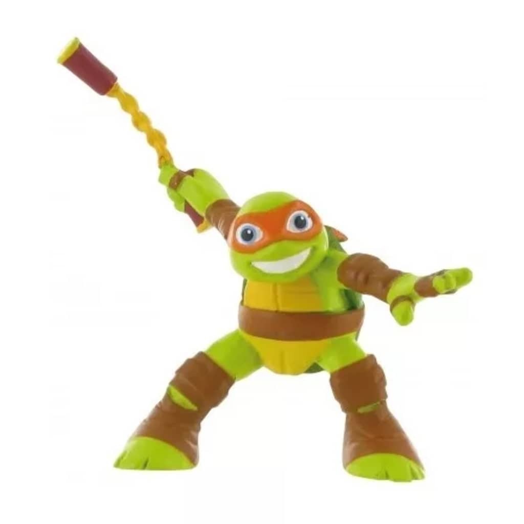 Comansi speelfiguur Ninja Turtles Michelangelo 9 cm groen