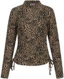 Fluresk Top Lima Top 26nzf09 Khaki/black Dames Maat - 42