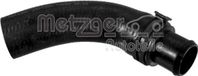 METZGER Tuyau de refroidissement, tuyau d'eau pour VW Multivan VI (SGF, SGM, SGN), numéro d'article 2421782