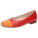 Sioux Villanelle Ballerina's voor dames, Abrikoosrood, 37.5 EU