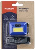 Grundig A.I.&E. B.V. Hoofdlamp COB 2W 80 Lumen Zwart