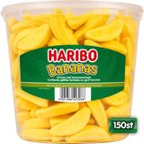 Haribo Bananas - snoep schuim bananensmaak - 150 stuks silo