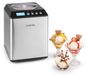 Machine à crème glacée - 2 litres - Compresseur 180 W - Acier inoxydable