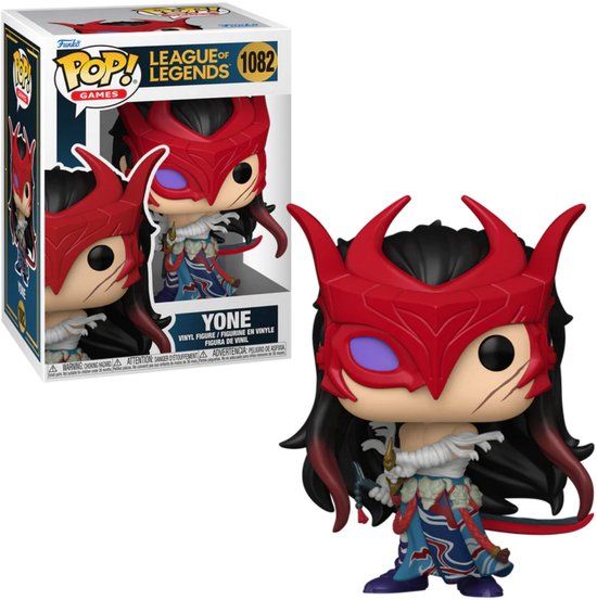 Funko Pop Games: League of Legends - Yone Funko Pop #1082