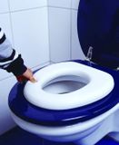 Merkloos Toiletbril voor kinderen, toilettraining, toilettrainer, wc-bril, babytoiletbril voor kleine kinderen, geschikt voor ronde en ovale toiletten
