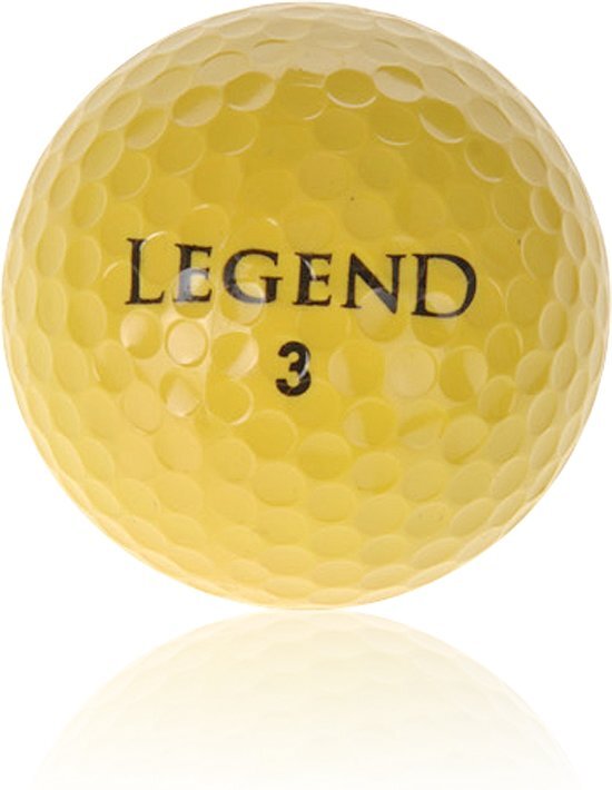 Spalding Legend 12 edition gele golfballen