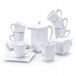 Ambition Ambitie Porto Koffieservies 17-delig voor 6 personen, 190 ml