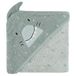 TRIXIE Serviette de bain Mr. Shark Vert Coton 1 pièce