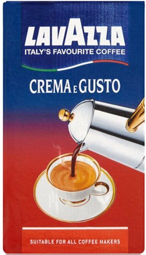 Lavazza Crema e Gusto Classico Gemalen koffie - 20x 250g