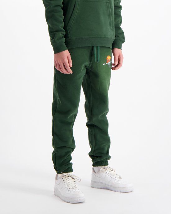 Black Bananas KIDS DUNK SWEATPANTS Green