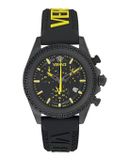 Versace Fornax VE0W00225 Horloge - Siliconen - Zwart - Ø 43 mm