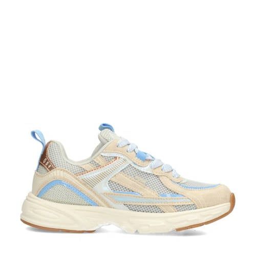 POSH by Poelman sneakers beige/blauw