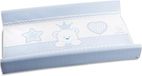 ITALBABY 2-zijdig Pvc aankleedkussen voor baby, lichtblauw