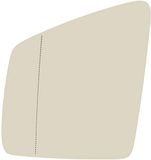 Taros Trade 57-5330-L-134282 Verwarmbaar achteruitkijkspiegel glas