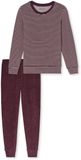 SCHIESSER Pyjama 'Casual Essentials' bruin