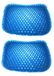 LEOFLA 2 x draagbaar flex-gelkussen fris ademend anti-decubito comfortabel, Diverse, L