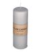 Excellent Houseware Bougie Pilier Gris 55 x 150 mm