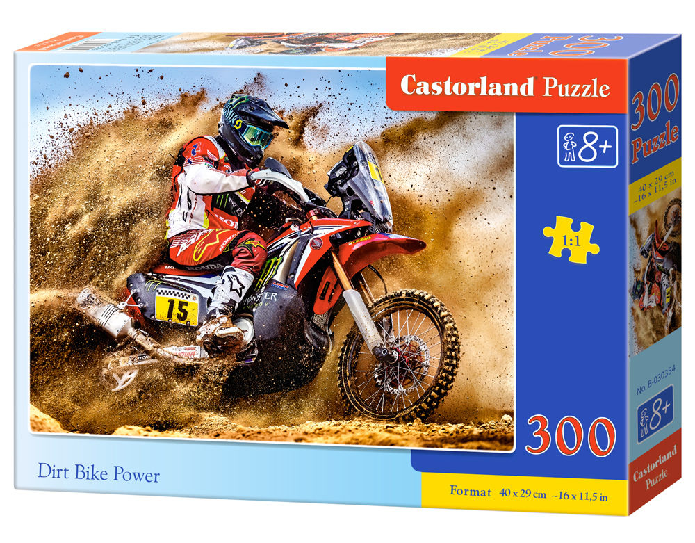 Castorland Dirt Bike Power - 300 stukjes