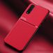 Merkloos OPPO Find X2 Classic Tilt Strip Grain Magnetisch Schokbestendig PC + TPU-hoesje (rood)