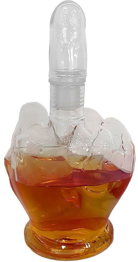 Whiskey Mad Monkey 2000104 Karaf, Kan & Fles 1 L Transparant