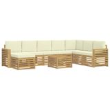 vidaXL - Massief Acacia Hout Sofa-Set