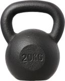 HMS Kettlebell - Gietijzer - 20 kg - Zwart