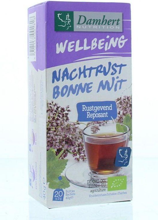 Damhert Tea time goede nachtrust thee 20 zakjes