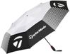 Taylormade 54 Compact Inklapbare Double Canopy Golfparaplu 2025 - Zwart Wit