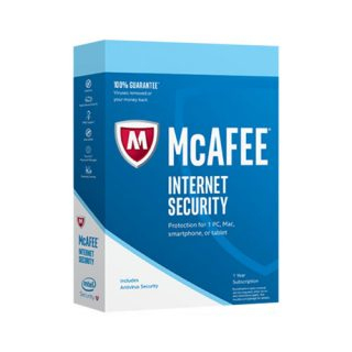 McAfee Internet Security 2018 1Y