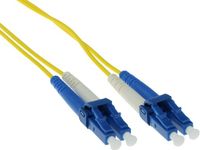 ACT 12 meter LSZH Singlemode 9/125 OS2 glasvezel patchkabel duplex met LC connectoren