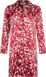 Pastunette Premium - Nachthemd - Scarlet Bloom - Doorknoop - Satijn - Rood/Ecru - Maat 42