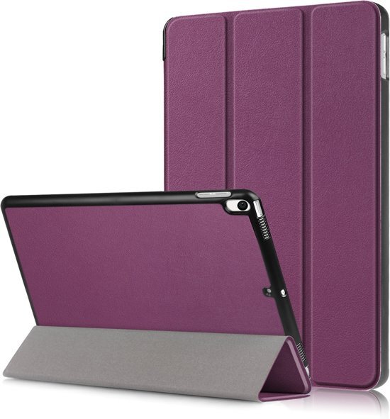BTH iPad Air 10.5 (2019) Tri-Fold Hoesje Case Hoes Smart Cover - Paars