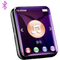 ELVANZA MP4-speler met volledig scherm, 8 GB, Bluetooth, zwart