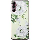 ERT GROUP mobiel telefoonhoesje voor Samsung A14 4G/5G origineel en officieel erkend Babaco patroon Flowers 047
