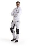 Blåkläder Schilderswerkbroek stretch 1096-1330 - Mannen - Wit/Donkergrijs - 50