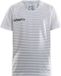 Craft Pro Control Stripe Jersey Jr 1906700 - White/Silver - 146/152