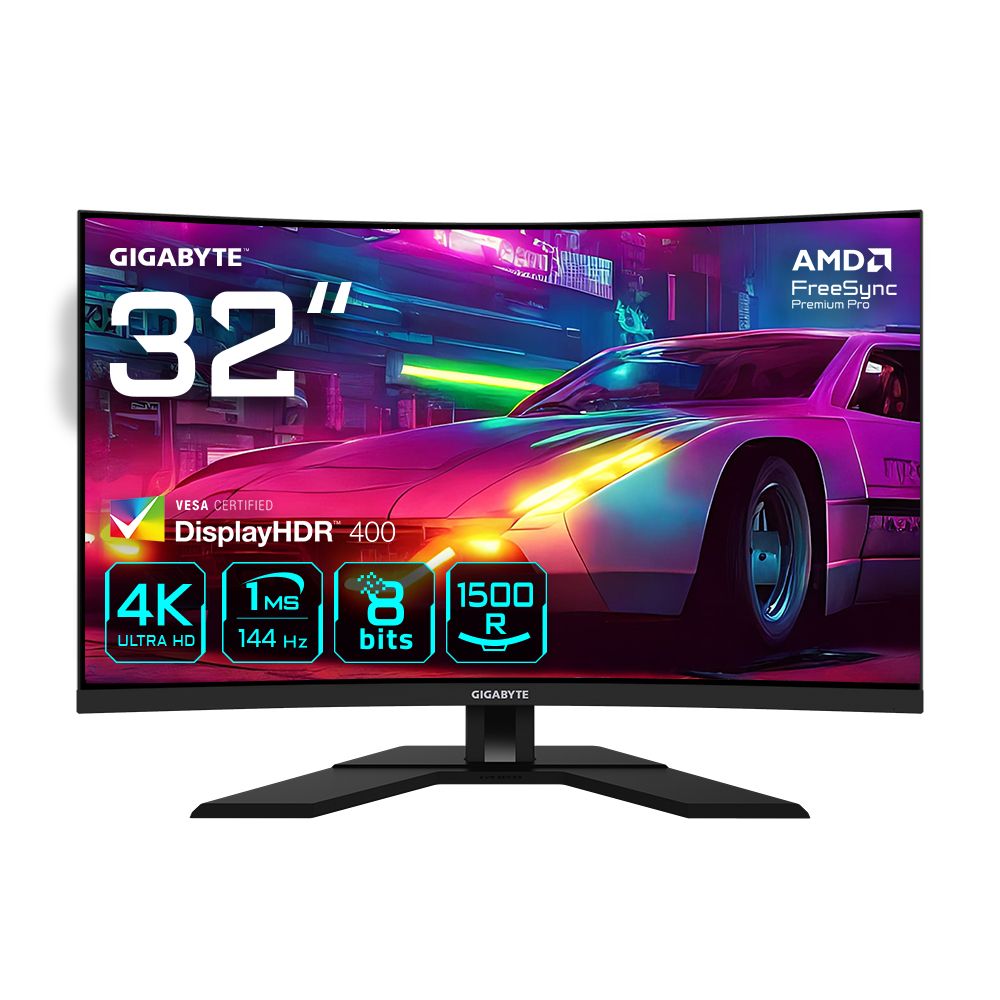GIGABYTE M32UC 31.5" 4K Ultra HD Curved Gaming Monitor - Black