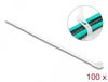 Delock Cable ties reusable L 200 x W 4.8 mm 100 pieces white