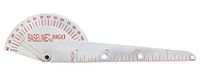 Baseline 12-1016 Goniometer voor vingers en kleine gewrichten, roestvrij staal, 180 graden