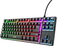 Trust GXT 833 Thado TKL Gaming Keyboard USB AZERTY French Black