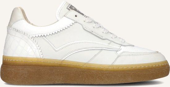 Floris van Bommel Sfw-10158 Fygi Sneakers - Leer - Dames - Wit - Maat 43