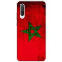Xiaomi Bedrukt siliconen hoesje compatibel met Xiaomi Mi 9 Lite Drapeau maroc