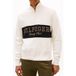 Tommy Hilfiger Modern Athleisure Zip Sweater Ivory Petal