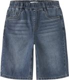 NAME IT Jongens Bermuda shorts Maat 134 Medium Blue Denim