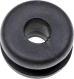 TRU COMPONENTS TC-10820712 Kabeldoorvoering Montagegat: 8 mm Klem-Ø (max.): 6 mm Plaatdikte (max.): 1.5 mm PVC Zwart 1000 stuk(s)