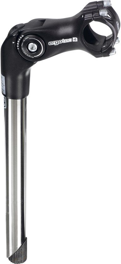 ERGOTEC stuurp OctopuS 2 tube 25 4 zi/zw zand