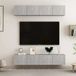 Prolenta Maison Exclusive - TV-meubels, 4 stuks, betonkleurig grijs, 80 x 30 x 30 cm, composiethout
