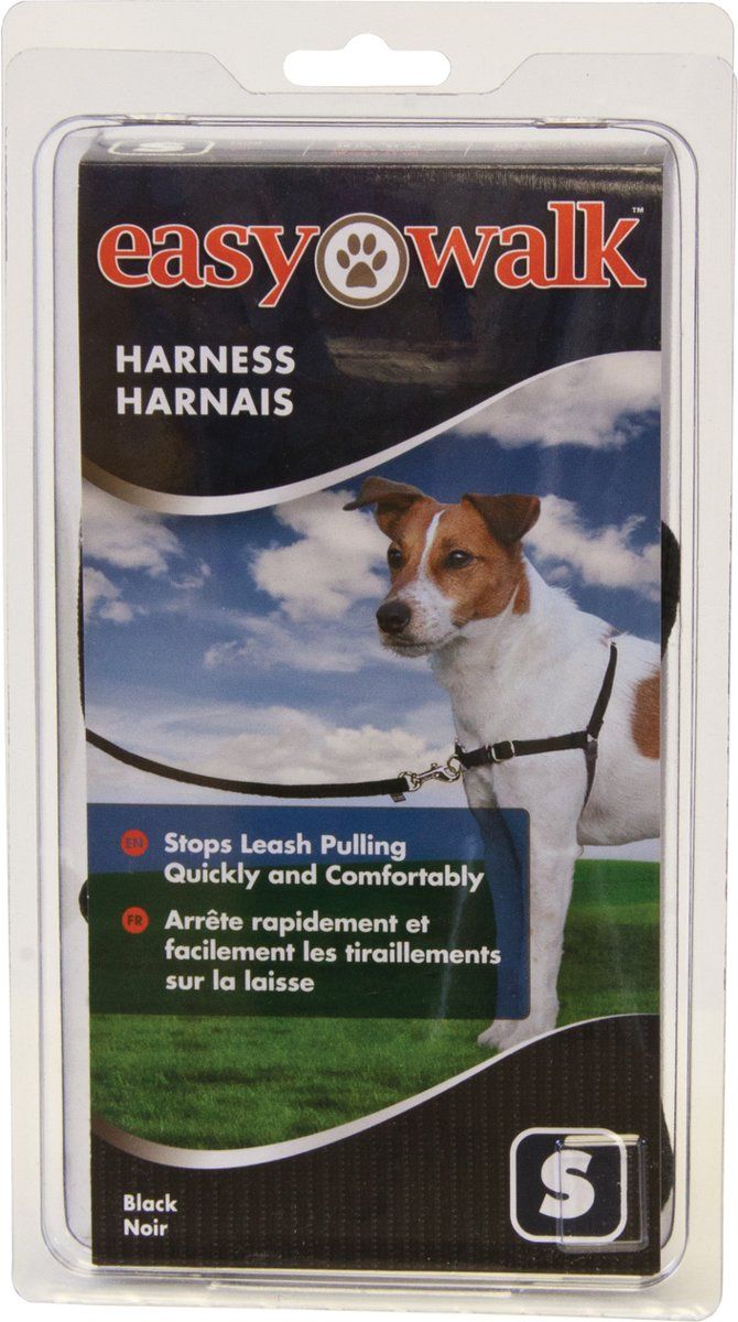 PETSAFE Easy Walk® - Hondentuig - Small/38-51 cm - Zwart